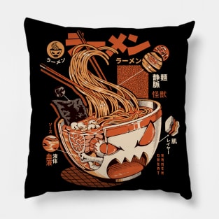 Black X-ray Great Ramen! Pillow