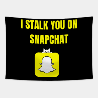 I Stalk You On SnapChat Tapestry