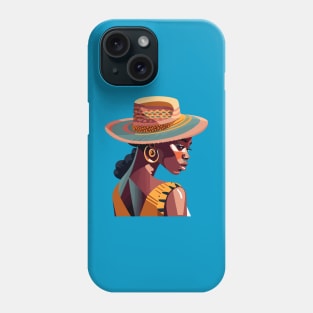 Black Woman Afrocentric Phone Case