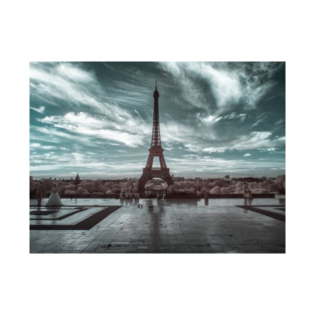 The Eiffel Tower in Infra-Red by LukeDavidPhoto