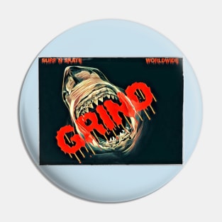 Grind Jaws Pin