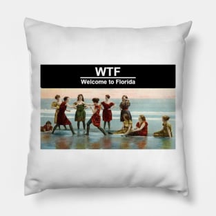 Welcome to Florida! Victorian Ladies Fistfight. Pillow