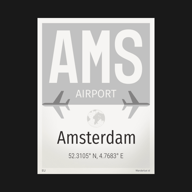 AMS Amsterdam Airport by Woohoo