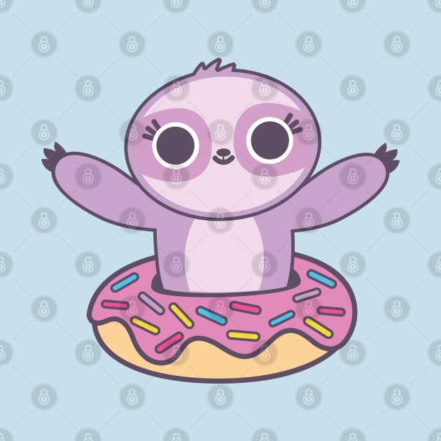 Donut Sloth by BoredInc