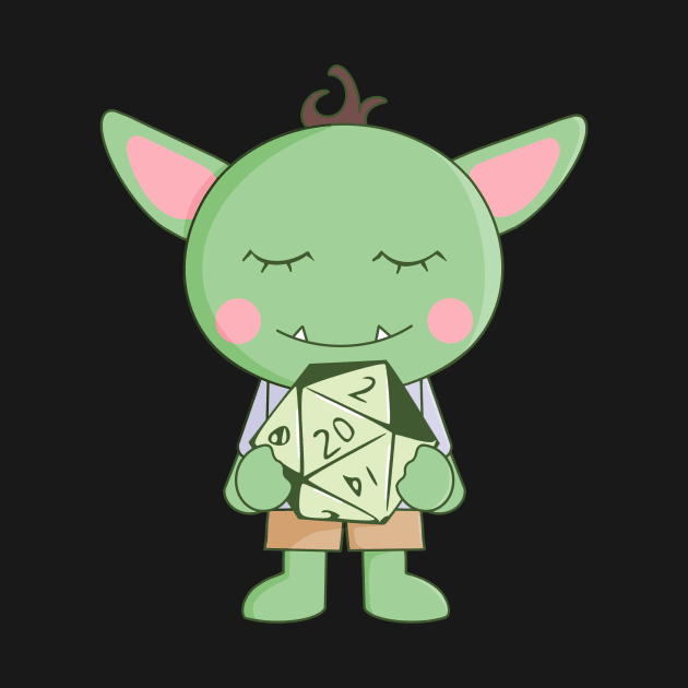 Kawaii Dice Goblin by Sunburst