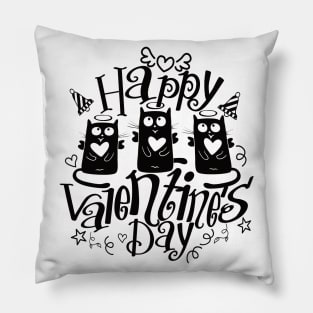 valentines day by chakibium Pillow