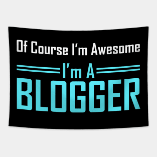 I am a blogger Tapestry