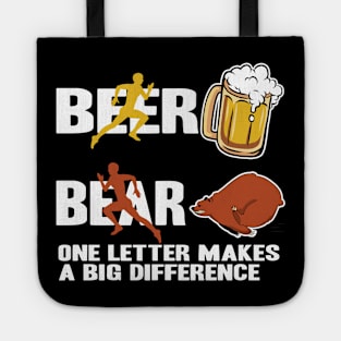 Beer Bear Funny Gift Booze Birthday Alcohol Drinking Party Tote
