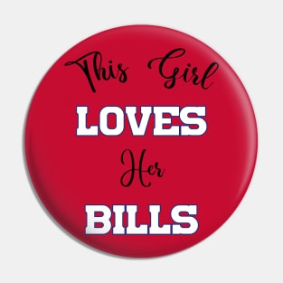 This girl loves her Bills Mafia Pin