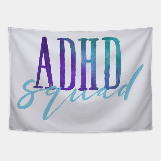 ADHD squad Tapestry by Aymzie94