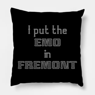 Emo in Fremont Pillow