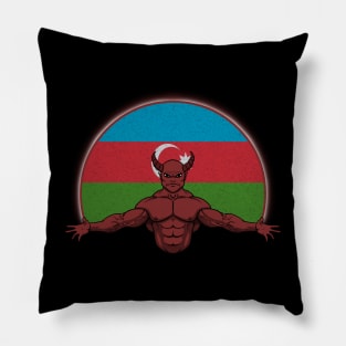 Devil Azerbaijan Pillow