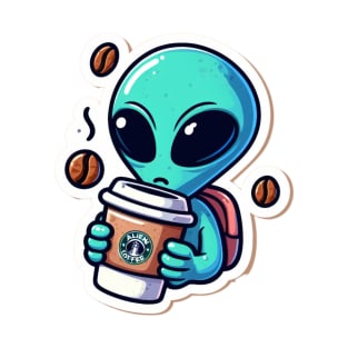 Alien coffe T-Shirt