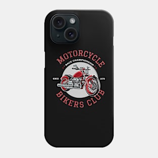 Motorcycle Bikers club Phone Case