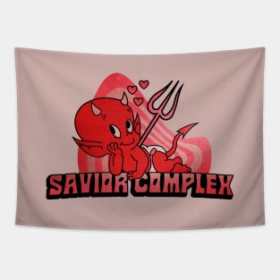 Hot Stuff Devil Savior Complex Tapestry