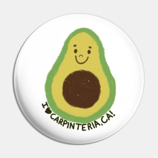 Green Carpinteria Avocado Pin