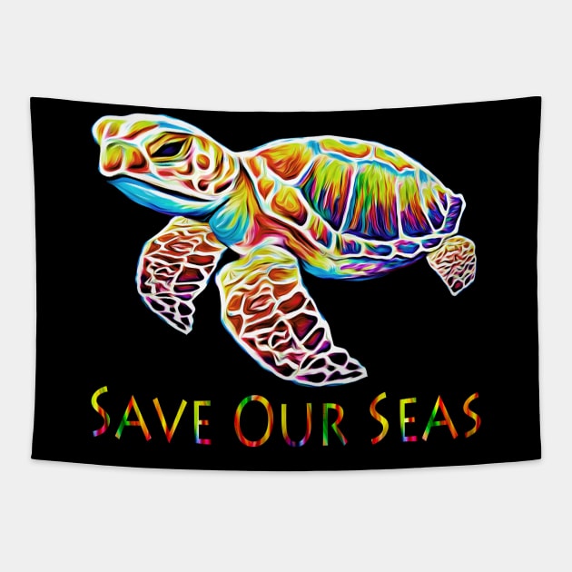 Save Our Seas Tapestry by RockettGraph1cs