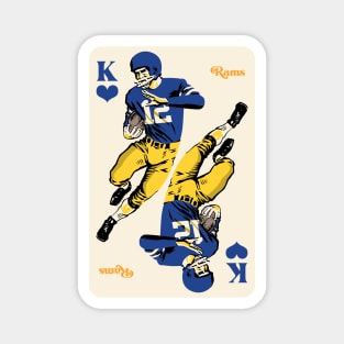 Los Angeles Rams King of Hearts Magnet