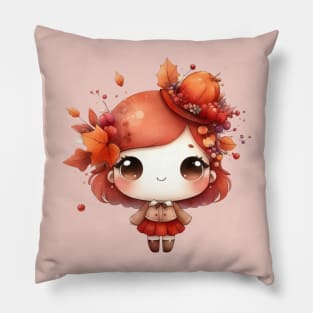 Little Cuties - Fall Girl Pillow