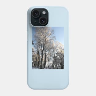 Frozen trees Phone Case