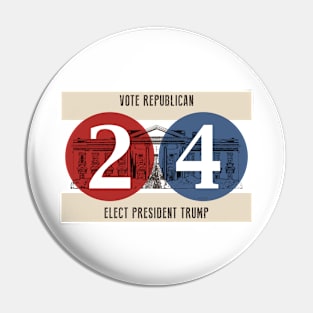 Vote Republican Pin