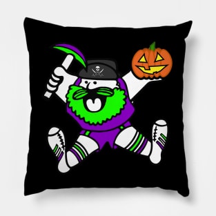 Maxie Miner Halloween Pillow