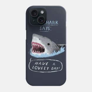 mr shark Phone Case