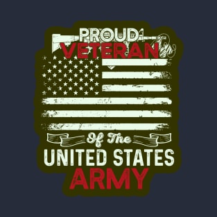 Proud US Army Veteran T-Shirt