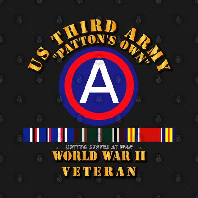 Army - 3rd US Army - WWII w Svc by twix123844