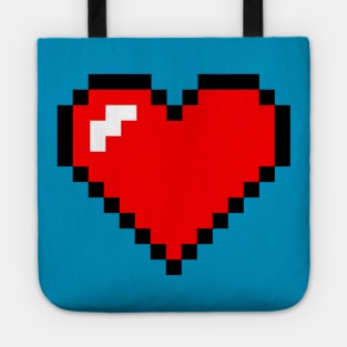 Pixel Heart (Large) Tote