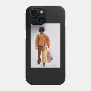 Person walking in Japan Phone Case