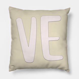 paired design Pillow