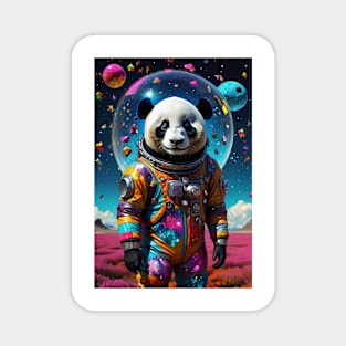 Cosmic Panda Adventure Magnet