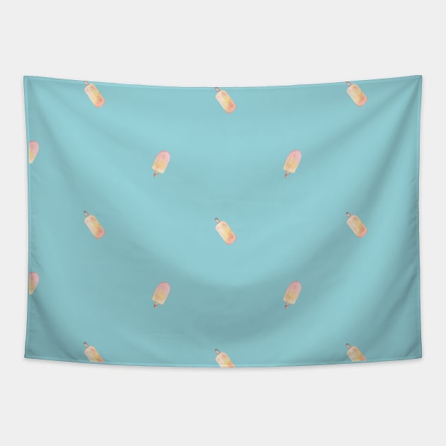 Popsicle print Tapestry by SmokedPaprika