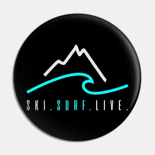 Ski Surf Live Pin