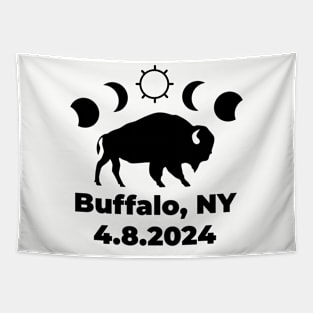 Total Solar Eclipse Buffalo NY 2024 Tapestry