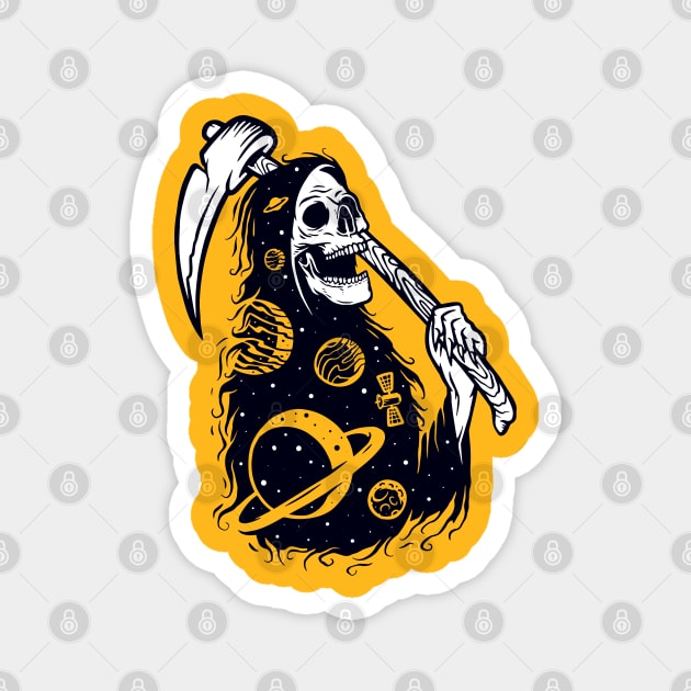 Skull master of the universe Magnet by Eskitus Fashion