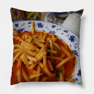 Thai curry red Pillow