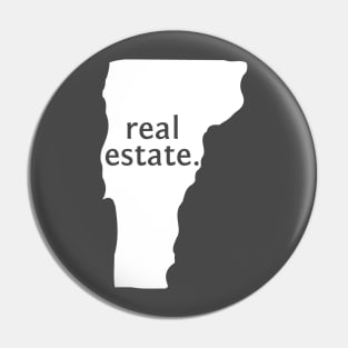 Vermont State Real Estate Pin