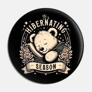 Hibernating Season Pin