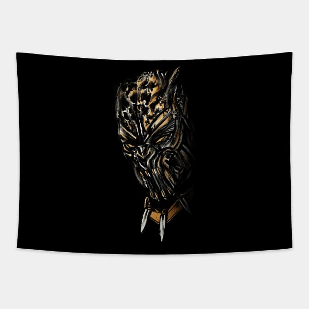 Killmonger Tapestry by sketchnkustom