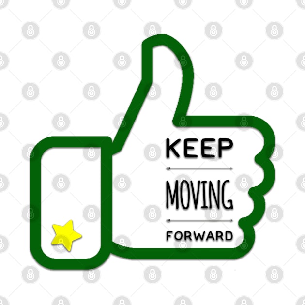 Keep Moving Forward in BRIGHT YELLOW by Custom Autos