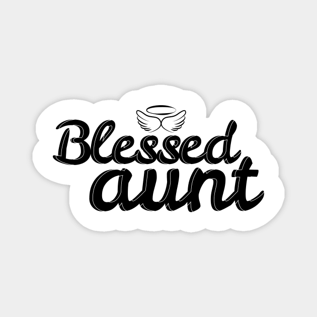 Blessed Aunt Magnet by Marija154