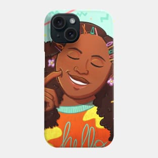 Curly Girl Phone Case