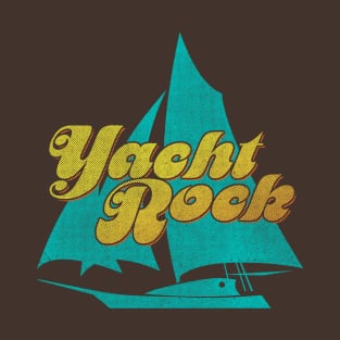 Yacht Rock Party Boat Drinking design - Captain's Yacht T-Shirt