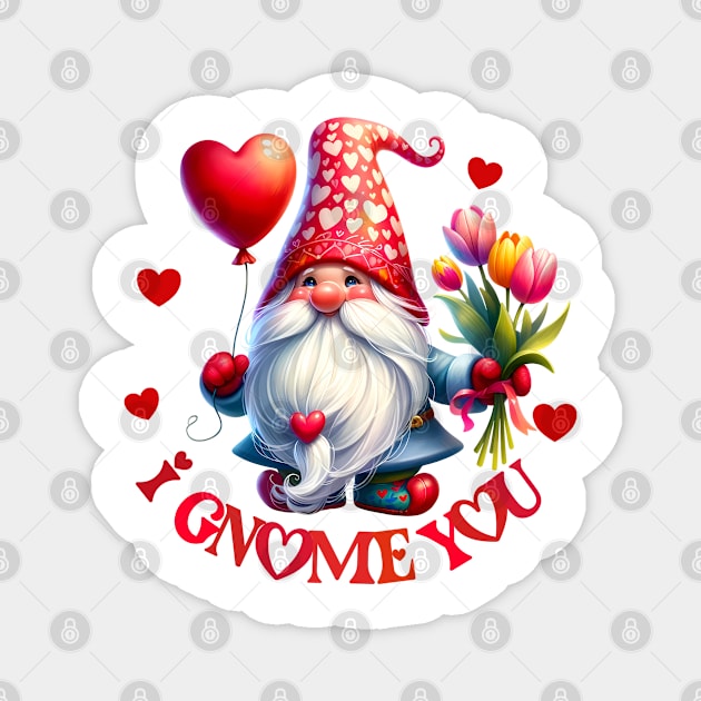 I gnome you Magnet by PrintAmor