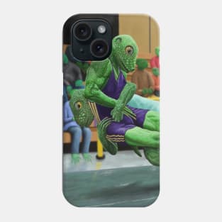 Lizard Man Wrestler Fantasy Creatures Phone Case