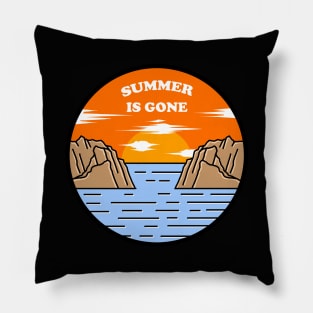 Summer Is Gone Pillow