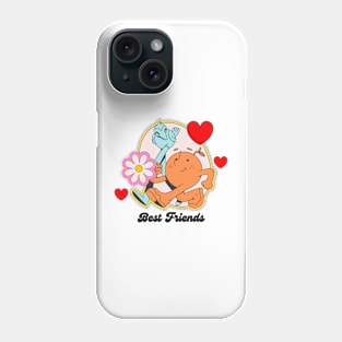 Dynamic Duo of Cute Best Friends Phone Case