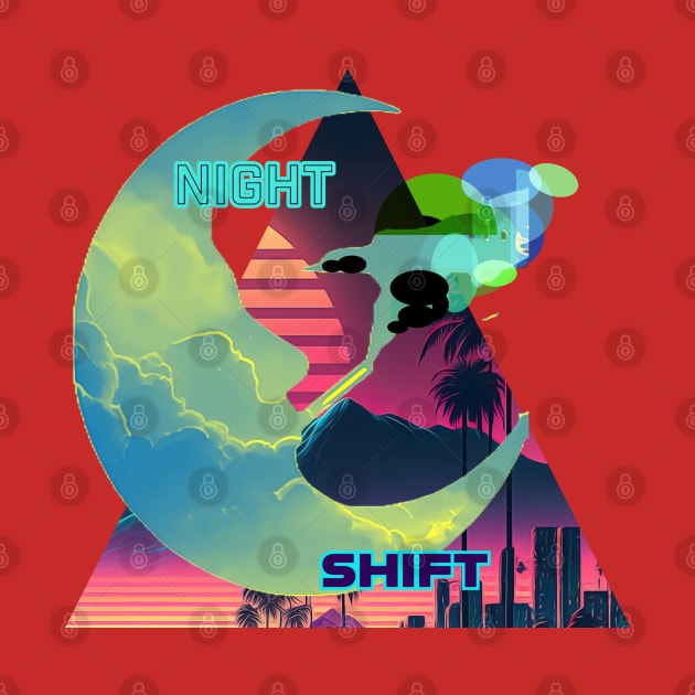 night shift by Brightsighed.Art.and.Apparel  